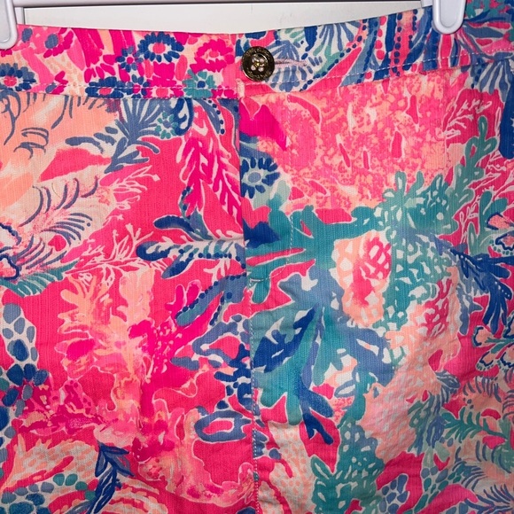 Lilly Pulitzer Skort size 8 pink blue - Picture 3 of 10